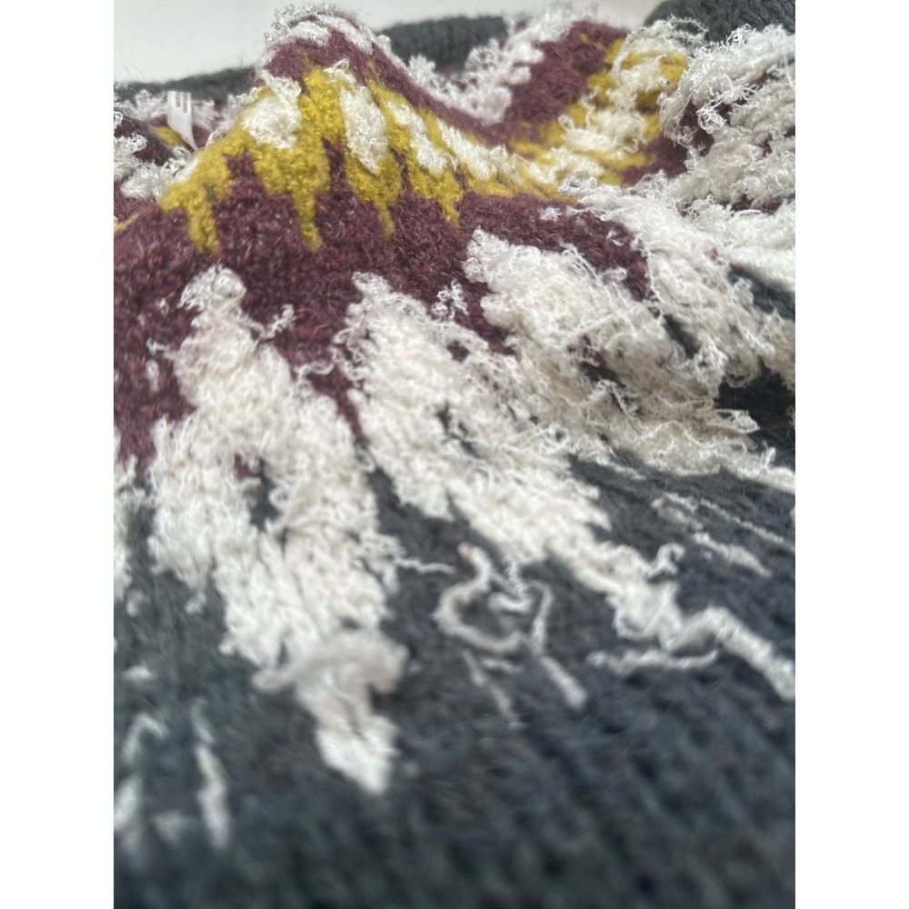 Free People Baltic Isle Sweater Boho Indie Western Chic Oversized Cozy - Picture 4 of 8